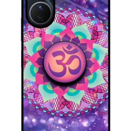 Om Purple Vivo T2x 5G Glass Case