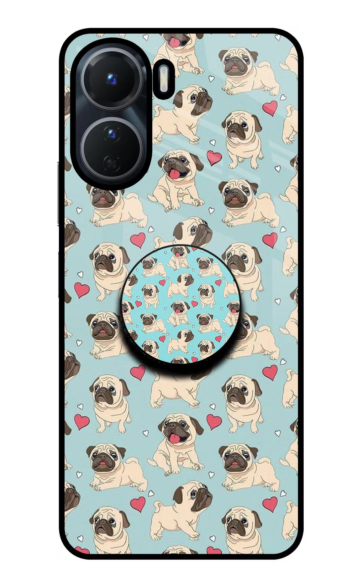 Pug Dog Vivo T2x 5G Pop Case by Casekaro