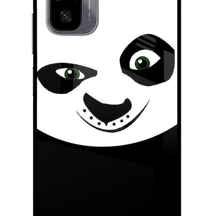 Panda Redmi Note 11 SE Glass Case Back Cover by Casekaro