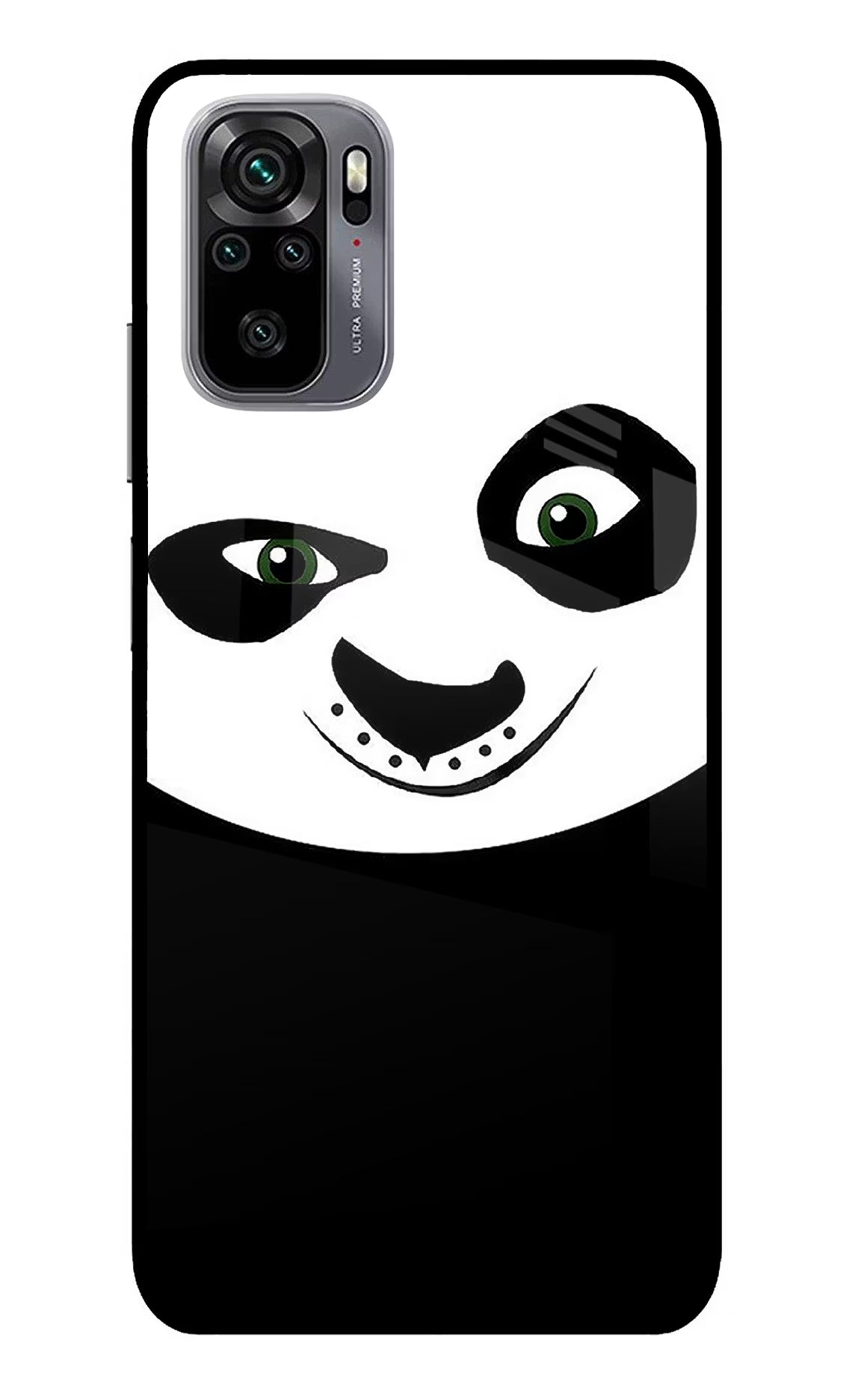 Panda Redmi Note 11 SE Glass Case Back Cover by Casekaro