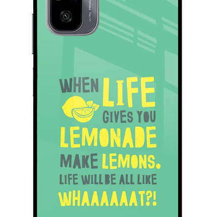 Quote Redmi Note 11 SE Glass Case Back Cover by Casekaro