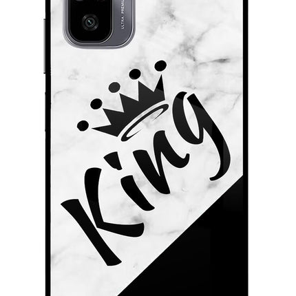 King Redmi Note 11 SE Glass Case Back Cover by Casekaro