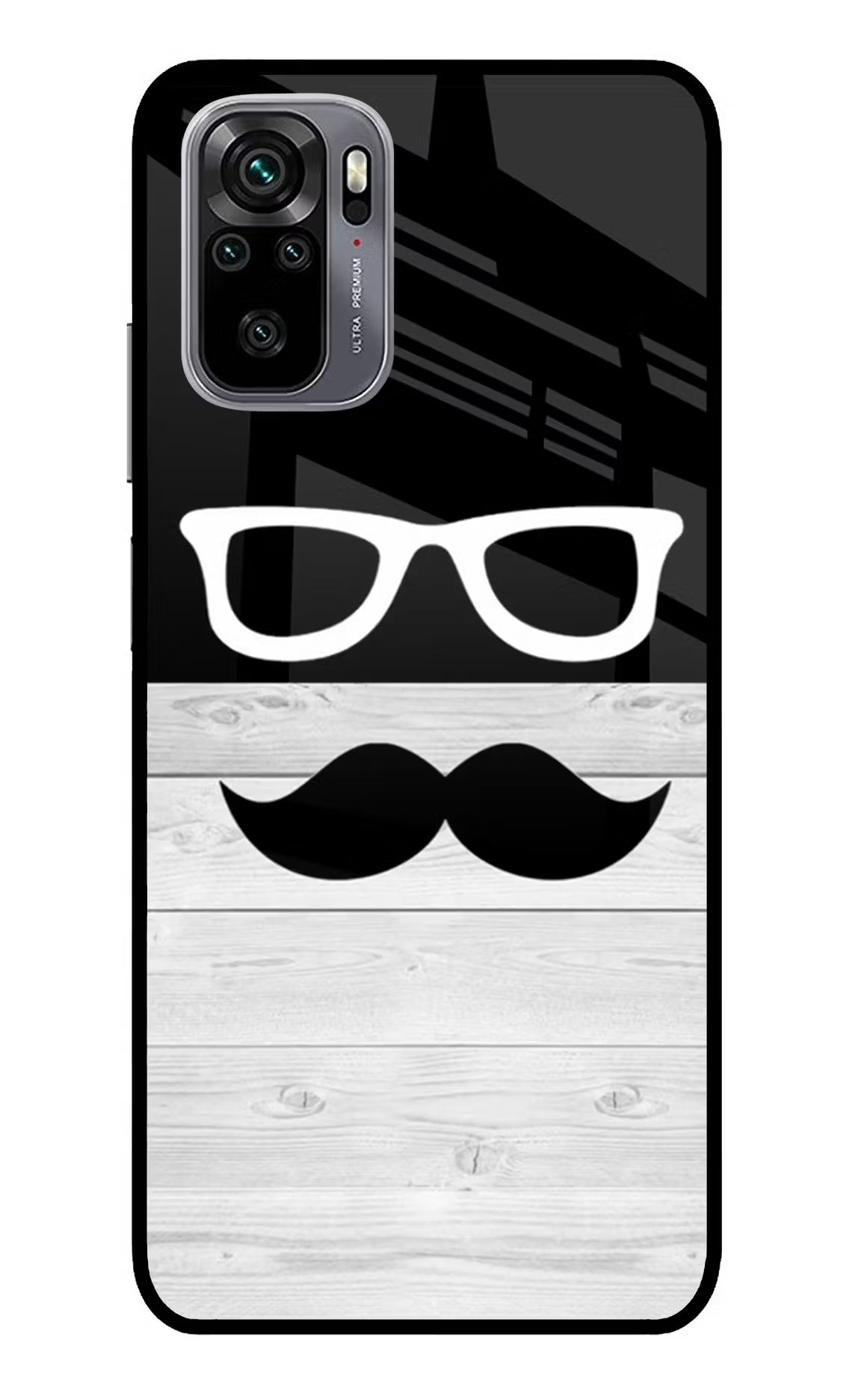 Mustache Redmi Note 11 SE Glass Case