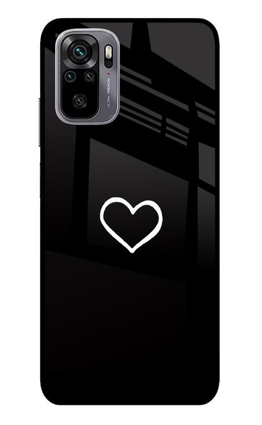 Heart Redmi Note 11 SE Glass Case