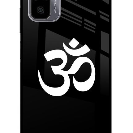 Om Redmi Note 11 SE Glass Case Back Cover by Casekaro