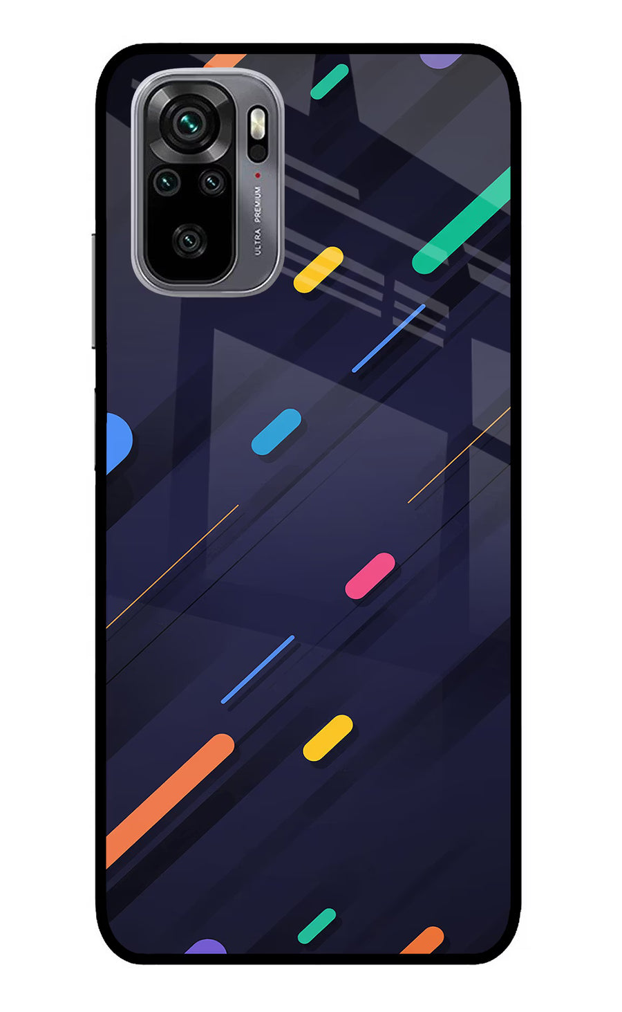 Abstract Design Redmi Note 11 SE Back Cover, Glass case