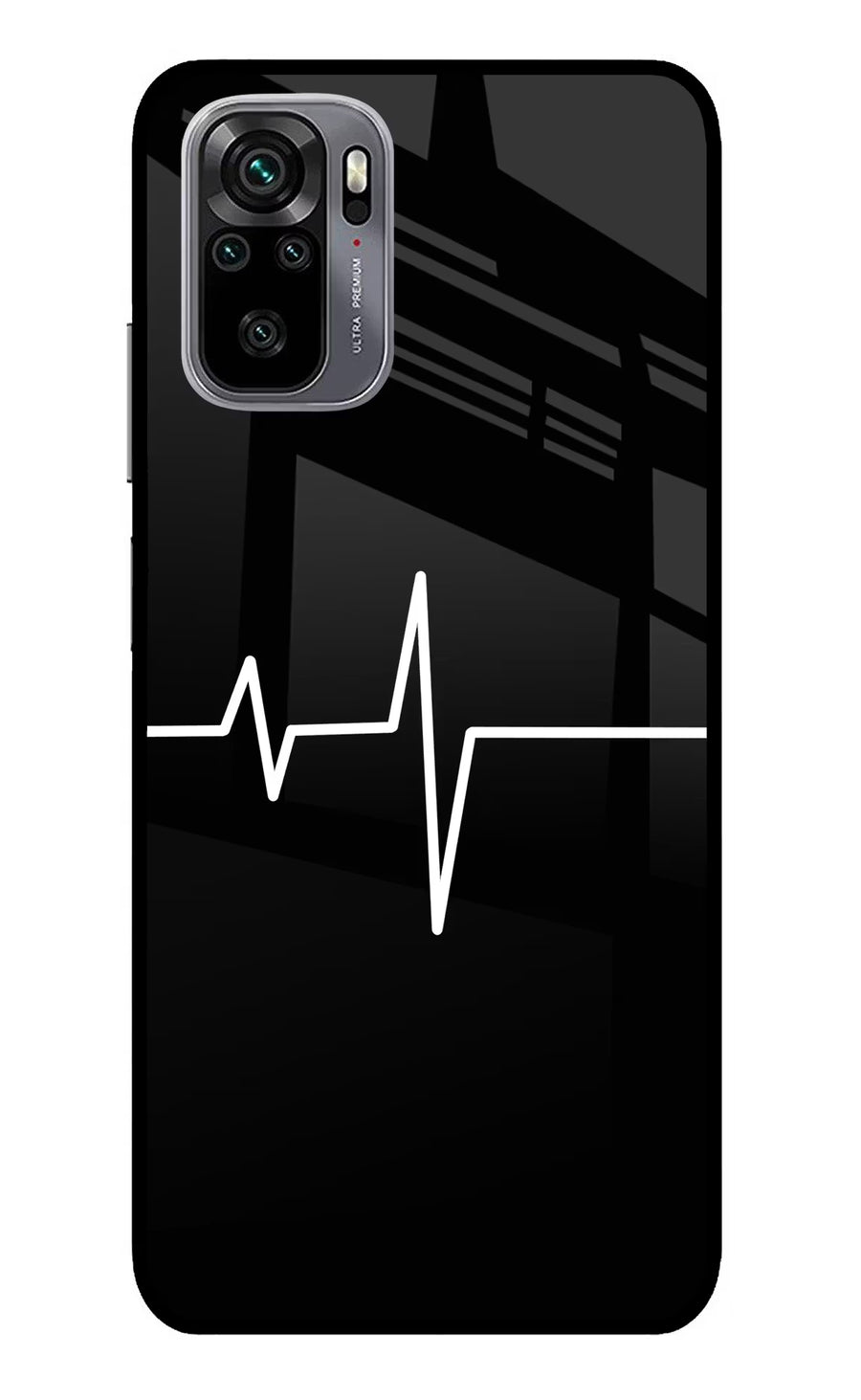 Heart Beats Redmi Note 11 SE Back Cover, Glass case