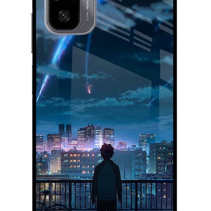 Anime Redmi Note 11 SE Glass Case Back Cover by Casekaro