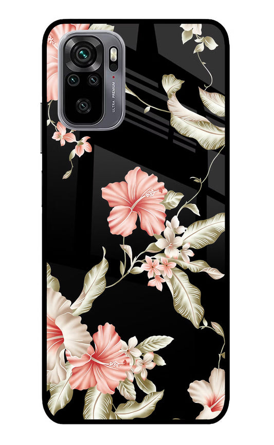Flowers Redmi Note 11 SE Glass Case