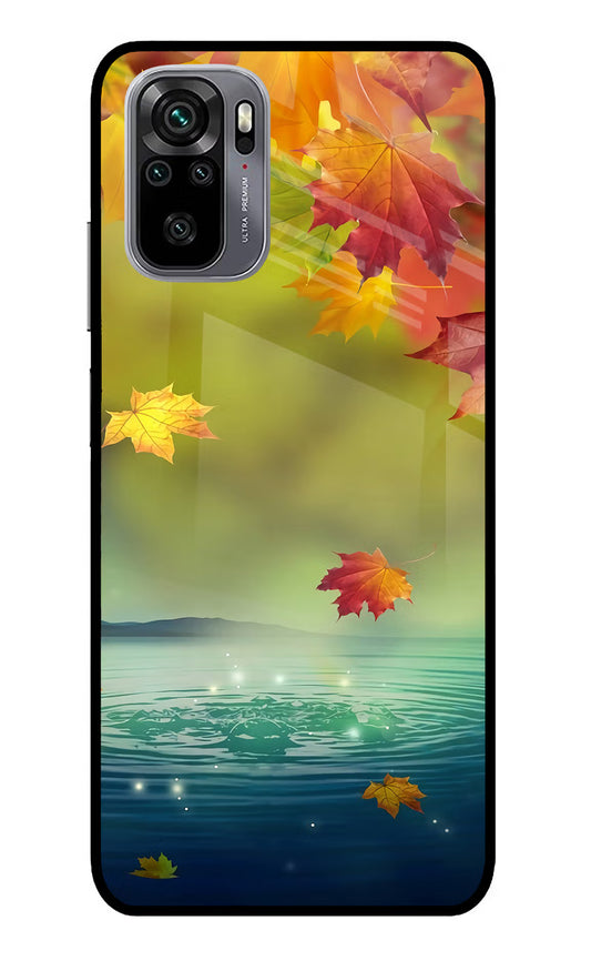 Flowers Redmi Note 11 SE Glass Case