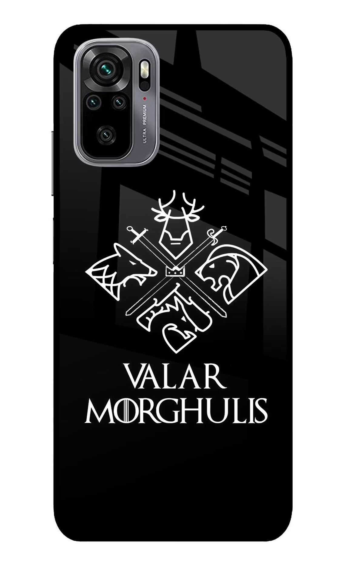Valar Morghulis | Game Of Thrones Redmi Note 11 SE Glass Case Back Cover by Casekaro