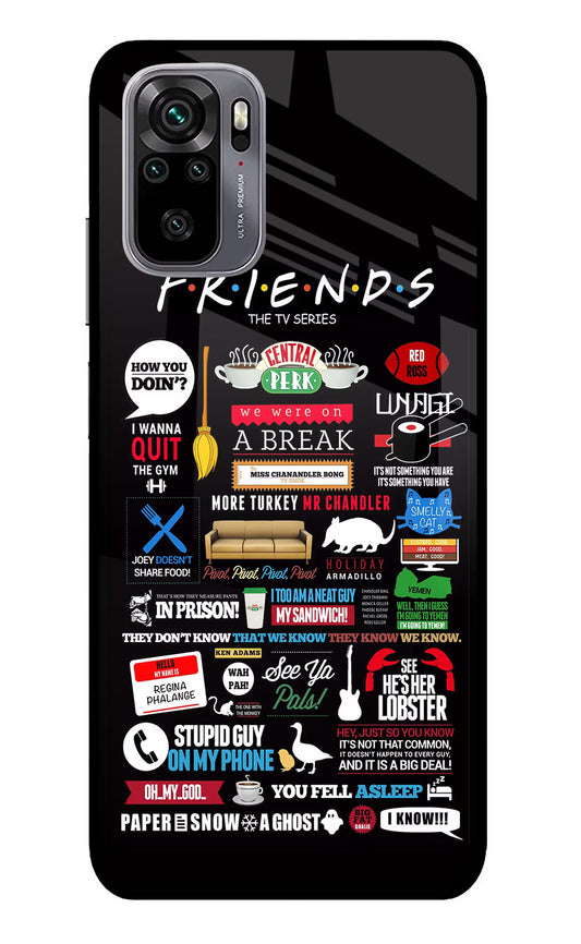 FRIENDS Redmi Note 11 SE Glass Case