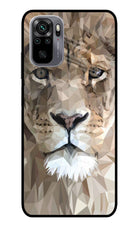 Lion Art Redmi Note 11 SE Glass Case