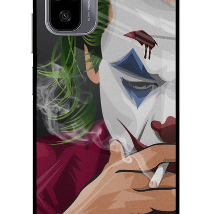 Joker Smoking Redmi Note 11 SE Glass Case