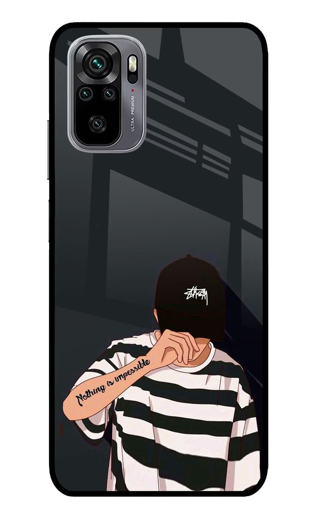 Aesthetic Boy Redmi Note 11 SE Glass Case