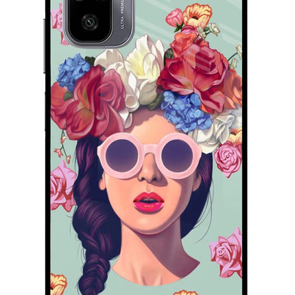 Pretty Girl Redmi Note 11 SE Glass Case