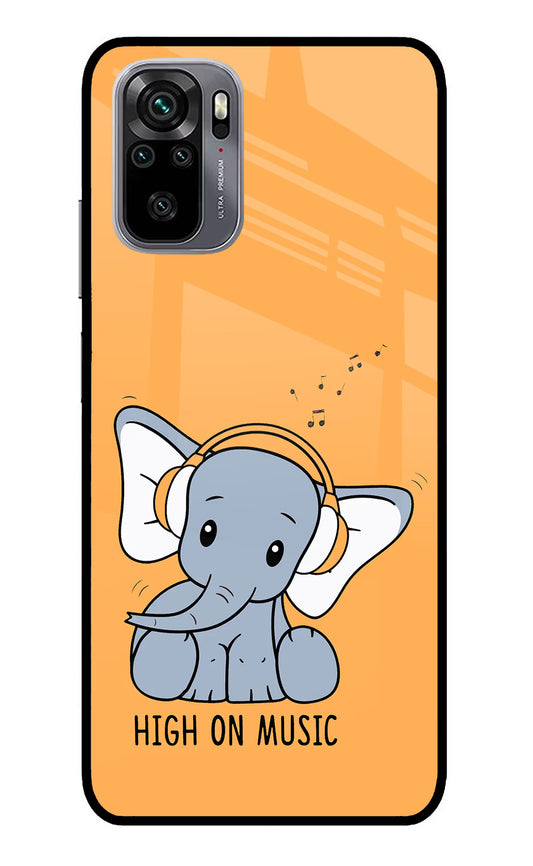 High On Music Redmi Note 11 SE Glass Case