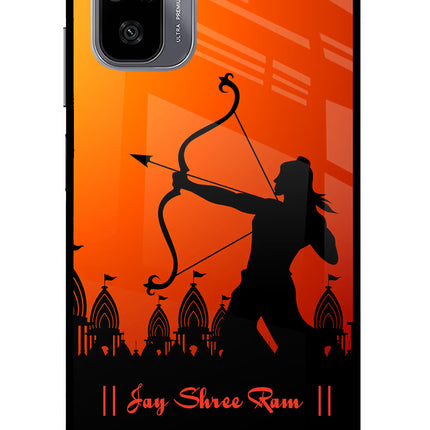 Lord Ram - 4 Redmi Note 11 SE Glass Case Back Cover by Casekaro