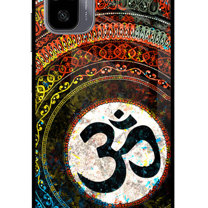 Om Cultural Redmi Note 11 SE Glass Case