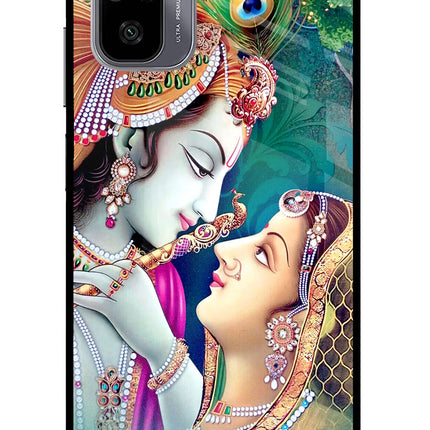 Lord Radha Krishna Redmi Note 11 SE Glass Case