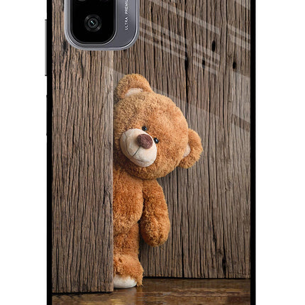 Teddy Wooden Redmi Note 11 SE Glass Case