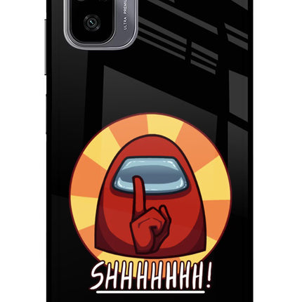 Among Us Shhh! Redmi Note 11 SE Glass Case