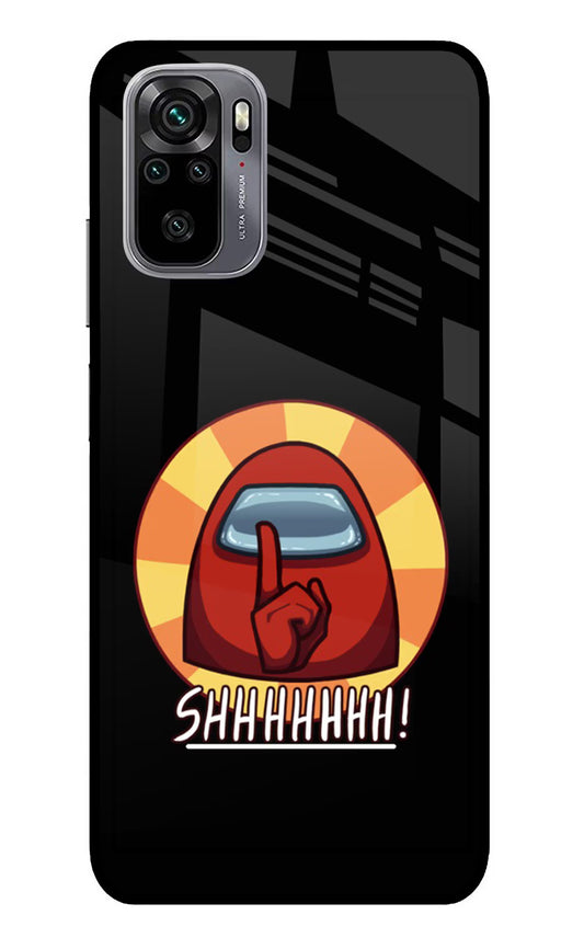 Among Us Shhh! Redmi Note 11 SE Glass Case