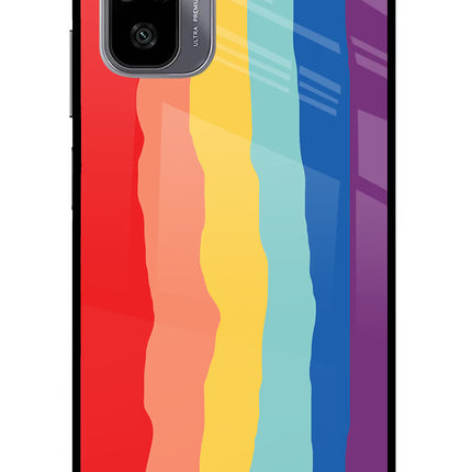 Rainbow Redmi Note 11 SE Glass Case