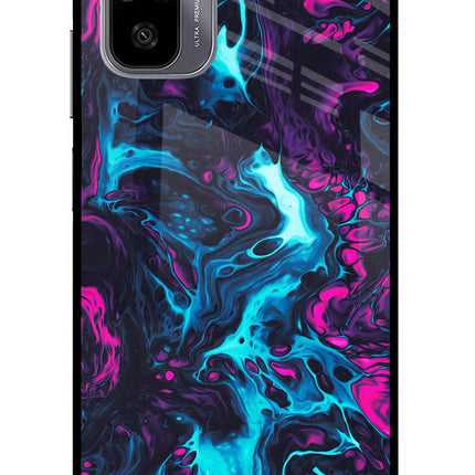 Abstract Redmi Note 11 SE Glass Case