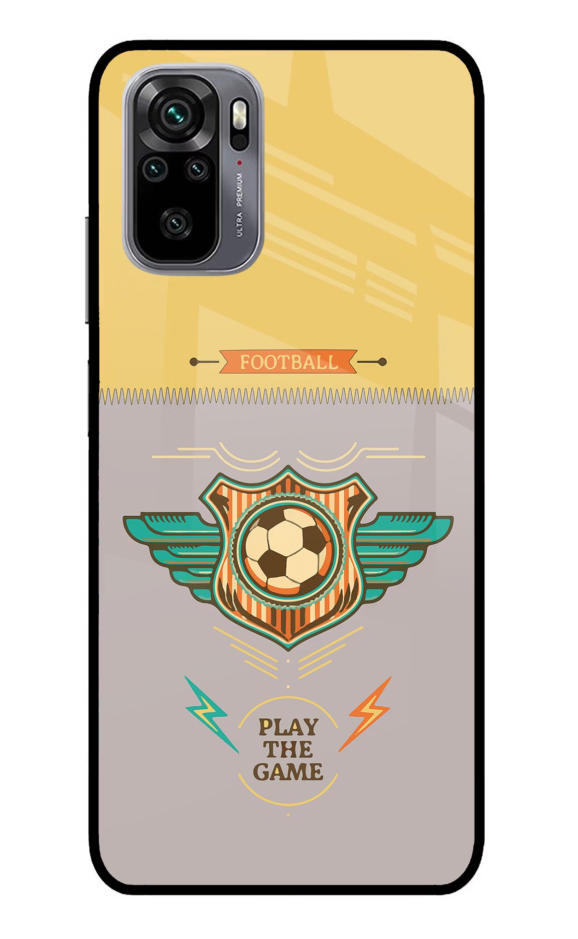 Football Redmi Note 11 SE Glass Case