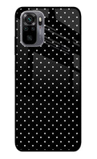 White Dots Redmi Note 11 SE Glass Case