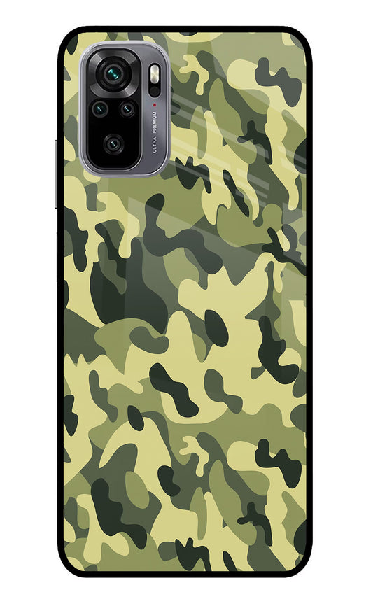 Camouflage Redmi Note 11 SE Glass Case