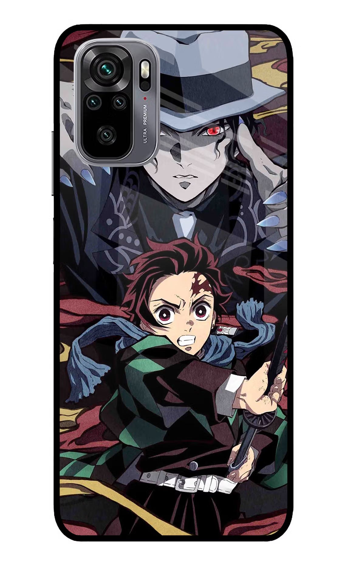 Demon Slayer Redmi Note 11 SE Glass Case Back Cover by Casekaro