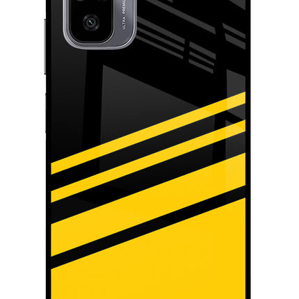 Yellow Shades Redmi Note 11 SE Glass Case