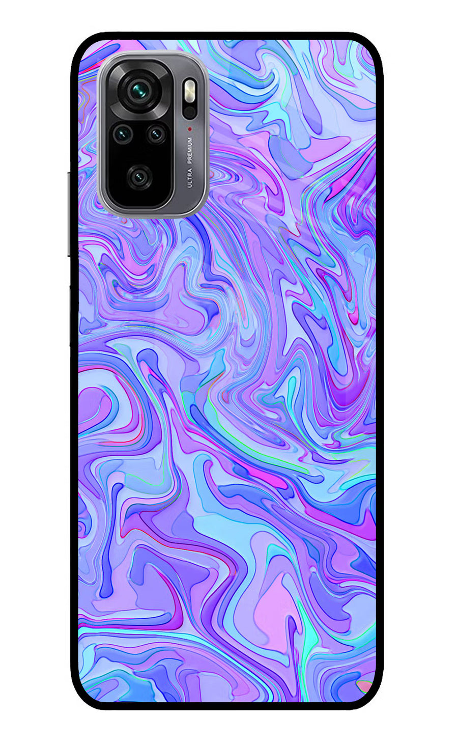 Glitter Redmi Note 11 SE Back Cover, Glass case