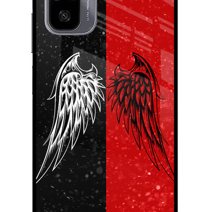Wings Redmi Note 11 SE Glass Case