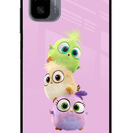 Cute Little Birds Redmi Note 11 SE Glass Case