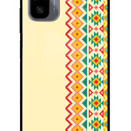 Ethnic Seamless Redmi Note 11 SE Glass Case