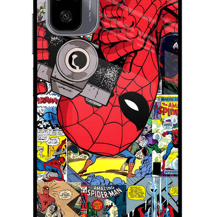 Spider Man Redmi Note 11 SE Glass Case