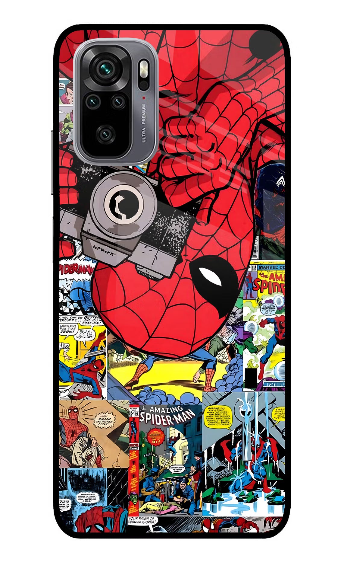 Spider Man Redmi Note 11 SE Glass Case