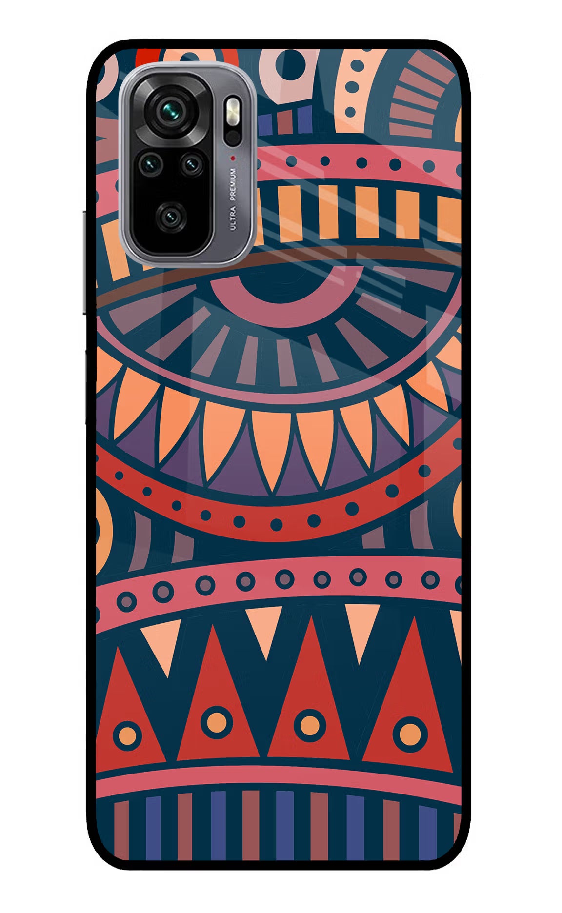 African Culture Design Redmi Note 11 SE Glass Case