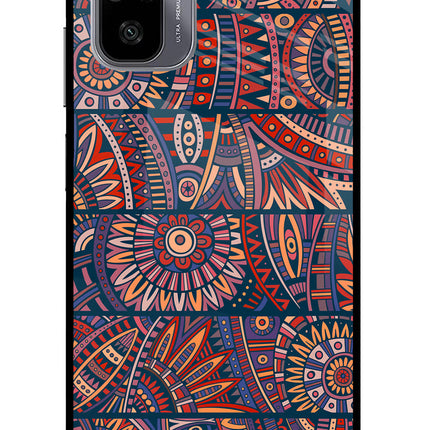African Culture Design Redmi Note 11 SE Glass Case