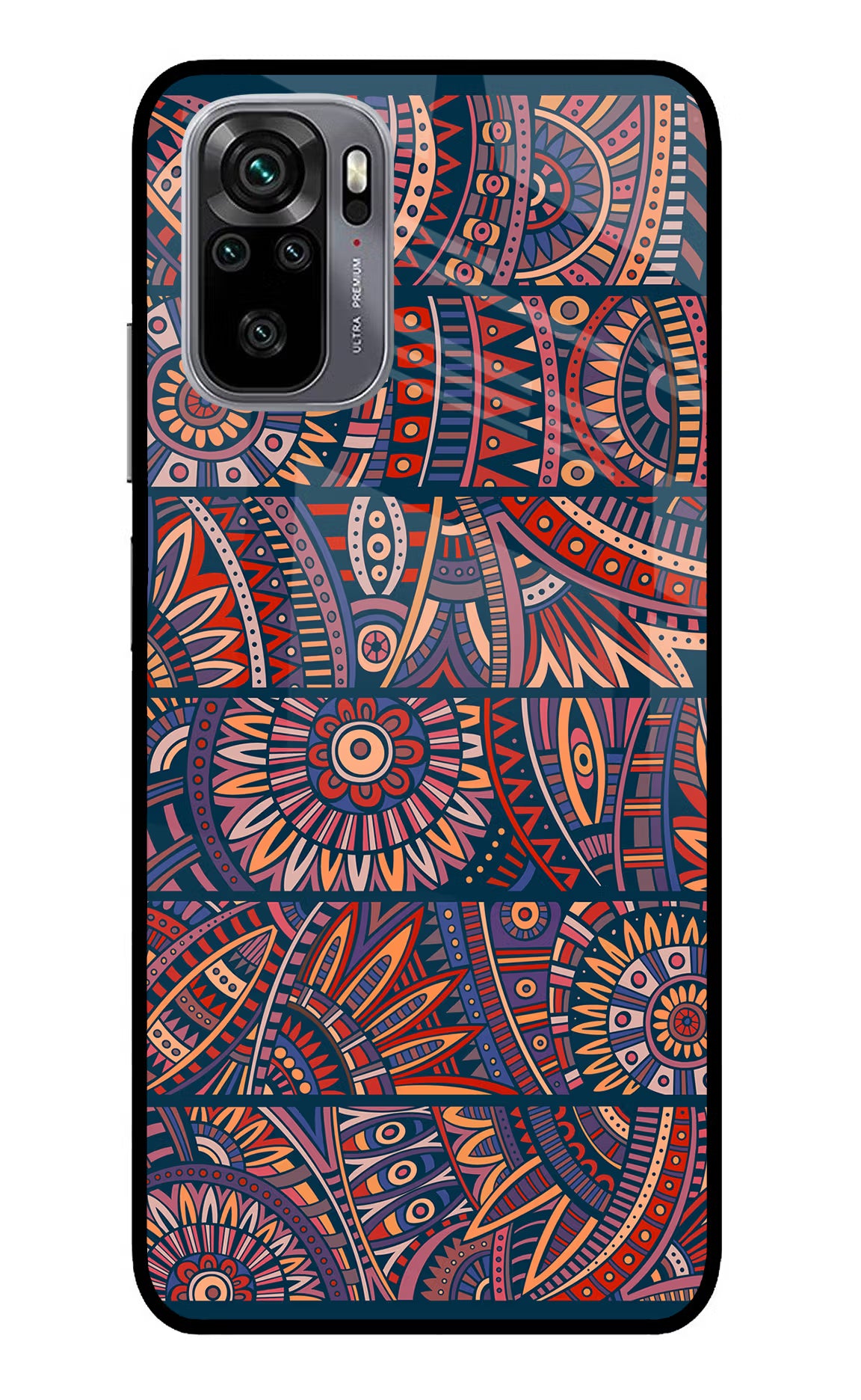 African Culture Design Redmi Note 11 SE Glass Case