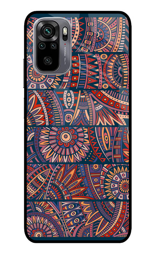 African Culture Design Redmi Note 11 SE Glass Case