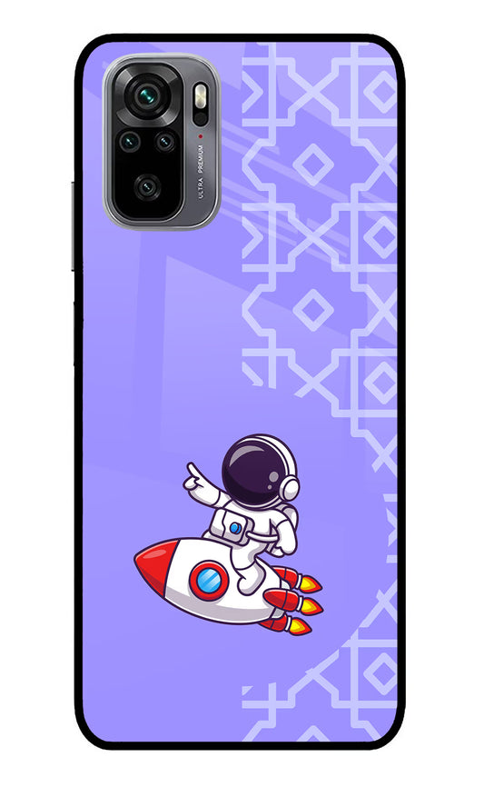 Cute Astronaut Redmi Note 11 SE Glass Case