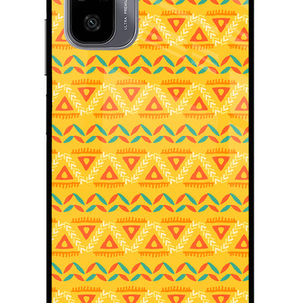 Tribal Pattern Redmi Note 11 SE Glass Case