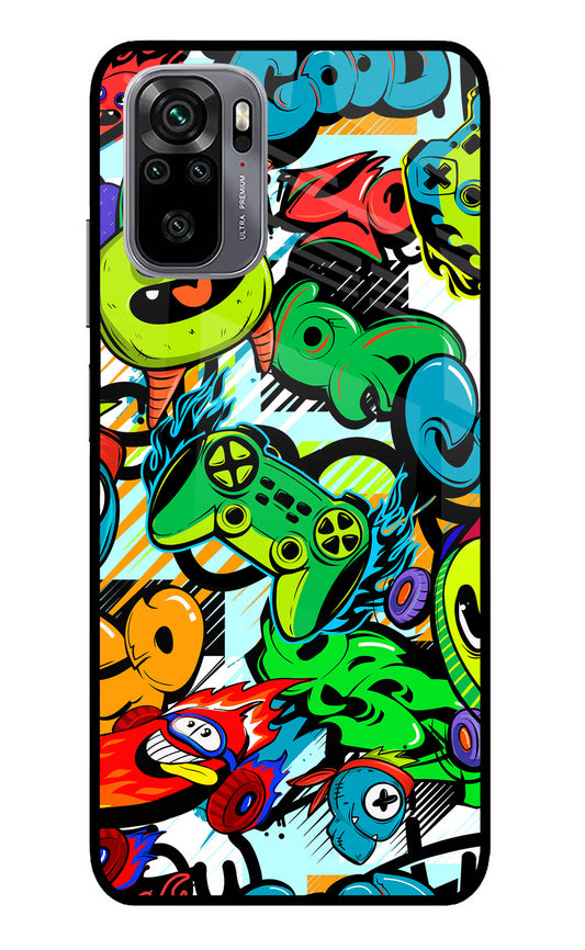 Game Doodle Redmi Note 11 SE Glass Case