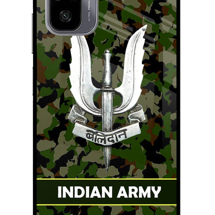 Balidan Indian Logo Redmi Note 11 SE Glass Case