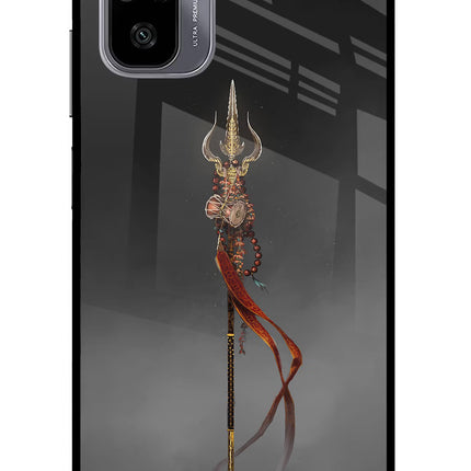Shiv Trishul Redmi Note 11 SE Glass Case
