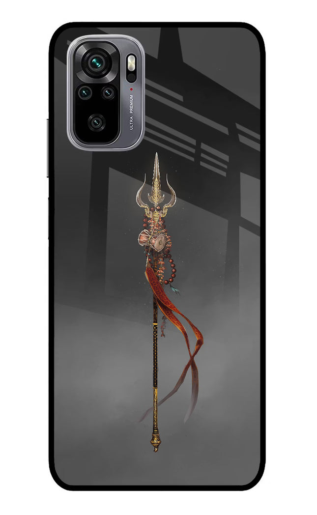 Shiv Trishul Redmi Note 11 SE Glass Case